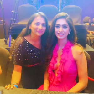 With Miss World – Sini Shetty