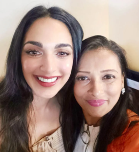 With Kiara Advani