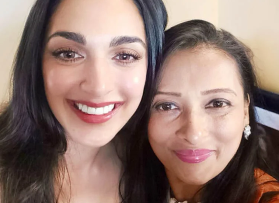 With Kiara Advani